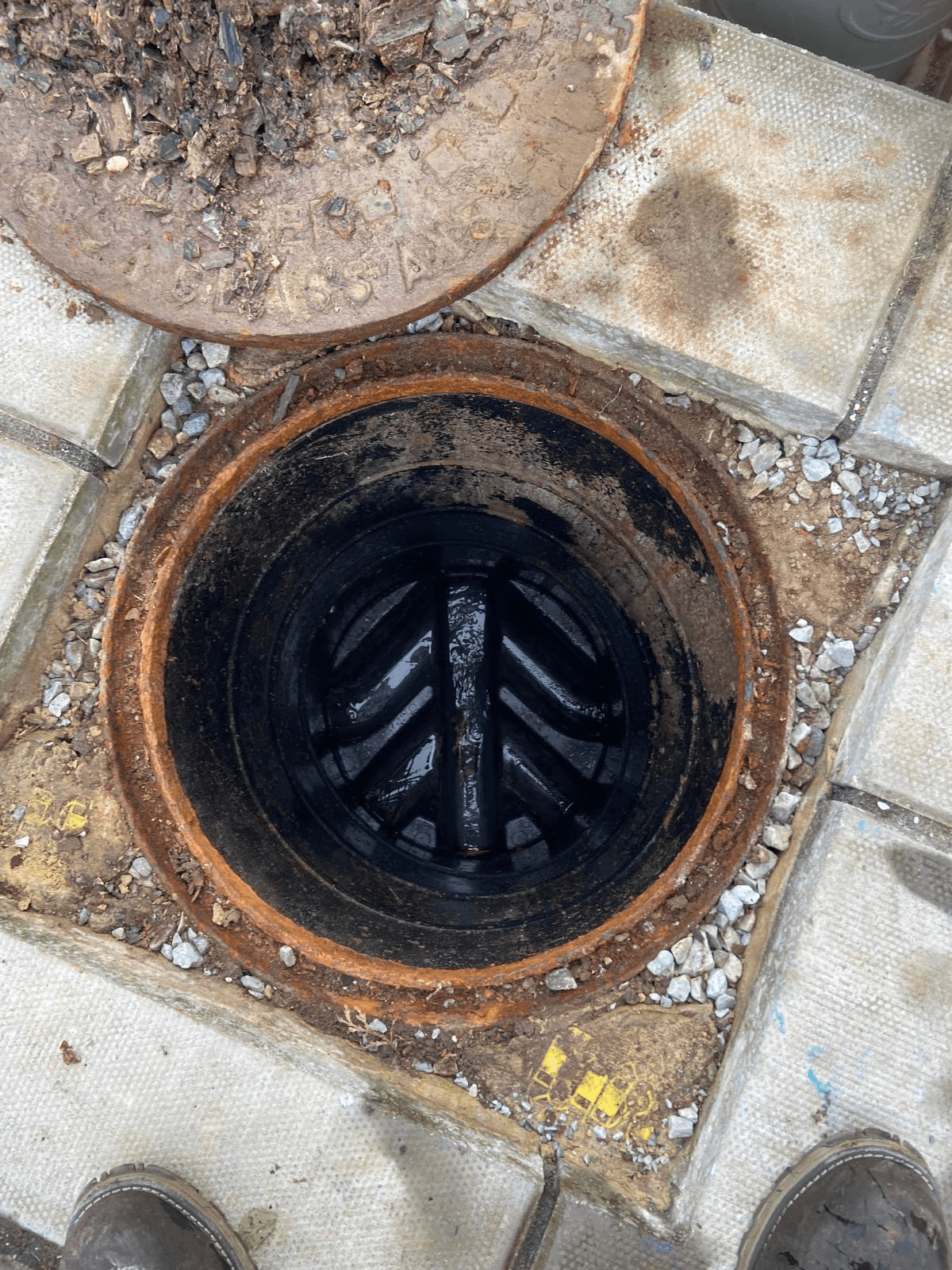 Drain cover and grate inspection