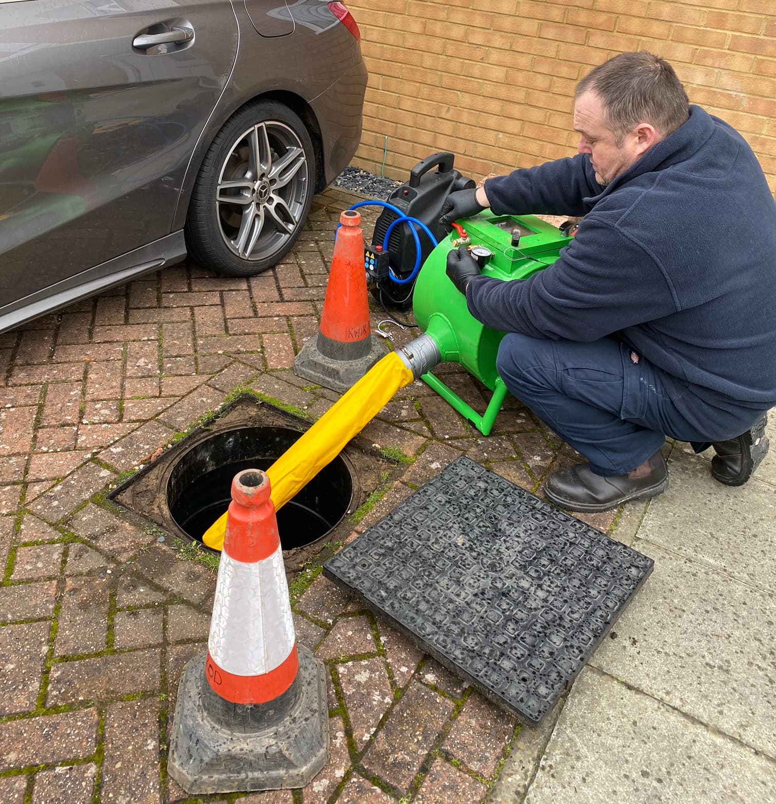 CCTV drain survey